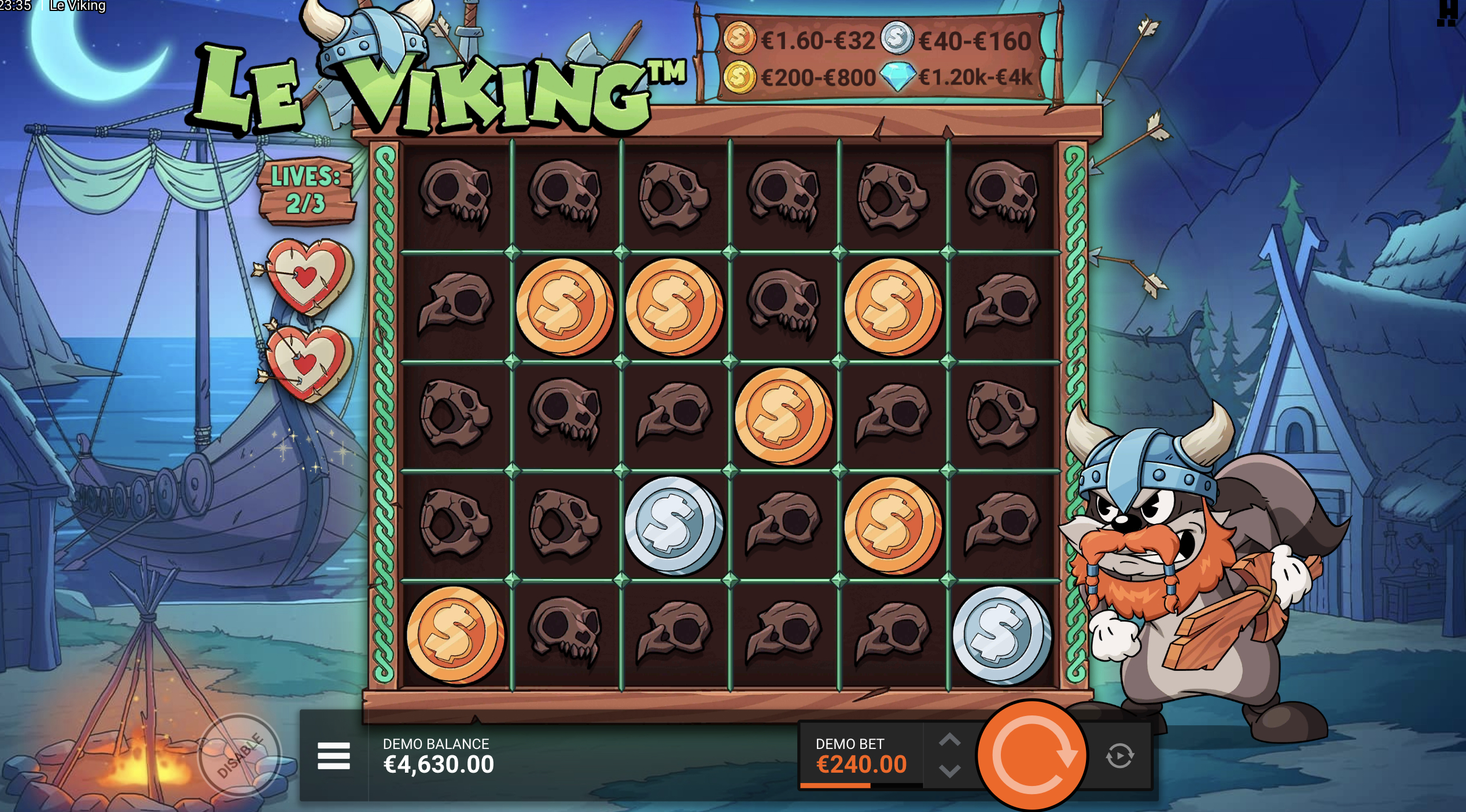 Valkyrie Free Spins